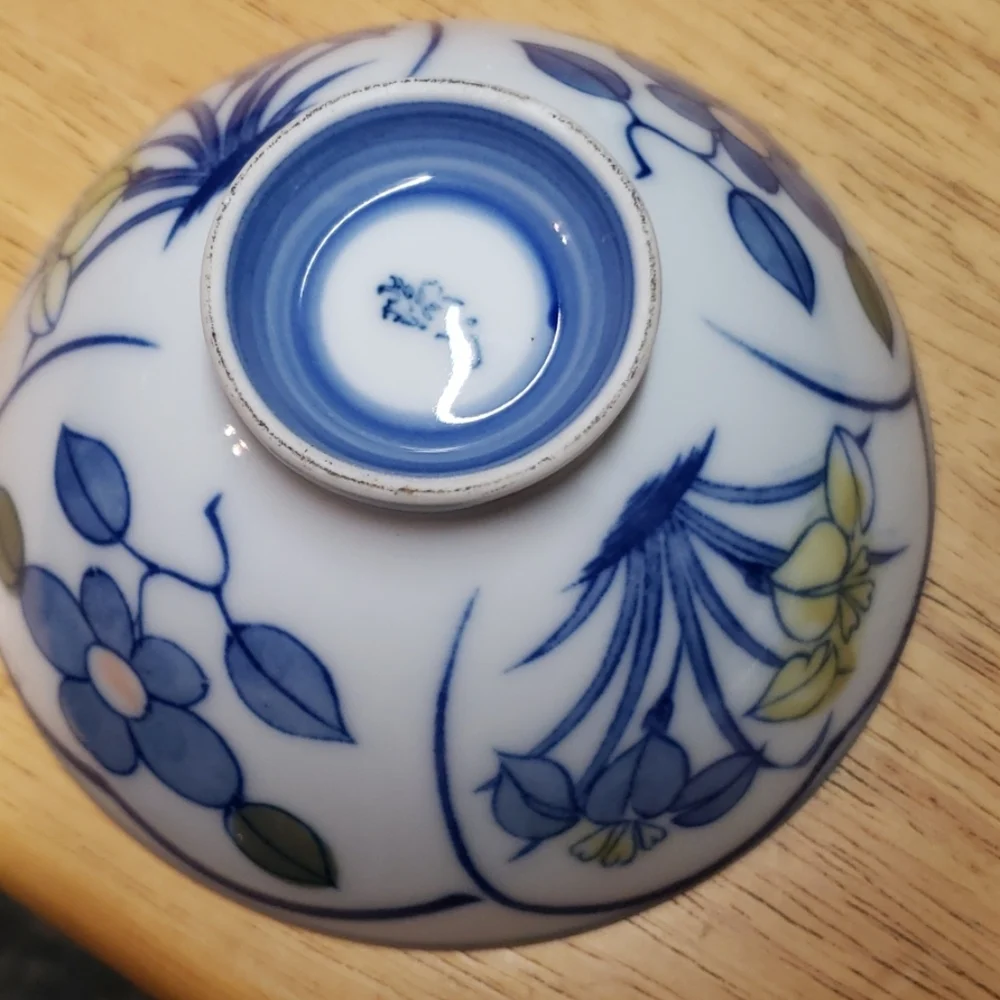 Japanese handpainted white